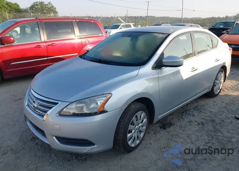 2014 Nissan Sentra Fe+ S/Fe+ Sv/S/Sl/Sr/Sv из США, поврежденный, VIN 1N4AB7AP0EN854893